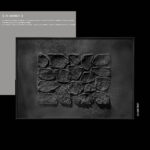 Wholesale Customized Abstract Wall Art Wabi Sabi Hotel Wall Art 100% Handmade 3D Texture Gypsum Painting