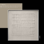 Long For Wholesale Customized Abstract Wall Art Wabi Sabi Hotel Wall Art 100% Handmade 3D Texture Gypsum Painting