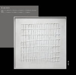 Long For Wholesale Customized Abstract Wall Art Wabi Sabi Hotel Wall Art 100% Handmade 3D Texture Gypsum Painting - 图片 4