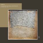 Pickup Wholesale Customized Abstract Wall Art Wabi Sabi Hotel Wall Art 100% Handmade 3D Texture Gypsum Painting - 图片 4