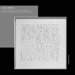 Stardust Whispers Wholesale Customized Abstract Wall Art Wabi Sabi Hotel Wall Art 100% Handmade 3D Texture Gypsum Painting