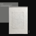 Lattice Wholesale Customized Abstract Wall Art Wabi Sabi Hotel Wall Art 100% Handmade 3D Texture Gypsum Painting