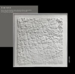 Light Pleats Wholesale Customized Abstract Wall Art Wabi Sabi Hotel Wall Art 100% Handmade 3D Texture Gypsum Painting