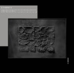 Co-Construct Wholesale Customized Abstract Wall Art Wabi Sabi Hotel Wall Art 100% Handmade 3D Texture Gypsum Painting