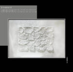 Co-Construct Wholesale Customized Abstract Wall Art Wabi Sabi Hotel Wall Art 100% Handmade 3D Texture Gypsum Painting - 图片 3