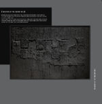 Whispers Of The Ancient Wall Wholesale Customized Abstract Wall Art Wabi Sabi Hotel Wall Art 100% Handmade 3D Texture Gypsum Painting - 图片 3