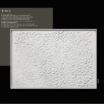 Lamina Wholesale Customized Abstract Wall Art Wabi Sabi Hotel Wall Art 100% Handmade 3D Texture Gypsum Painting - 图片 3