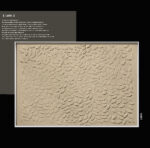 Lamina Wholesale Customized Abstract Wall Art Wabi Sabi Hotel Wall Art 100% Handmade 3D Texture Gypsum Painting - 图片 4