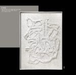 Burg Wholesale Customized Abstract Wall Art Wabi Sabi Hotel Wall Art 100% Handmade 3D Texture Gypsum Painting