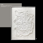 Burg Wholesale Customized Abstract Wall Art Wabi Sabi Hotel Wall Art 100% Handmade 3D Texture Gypsum Painting