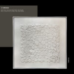 Flowerless Wholesale Customized Abstract Wall Art Wabi Sabi Hotel Wall Art 100% Handmade 3D Texture Gypsum Painting