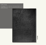 Star Rhythm Wholesale Customized Abstract Wall Art Wabi Sabi Hotel Wall Art 100% Handmade 3D Texture Gypsum Painting - 图片 3