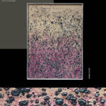 Lunar Surface Wholesale Customized Abstract Wall Art Wabi Sabi Hotel Wall Art 100% Handmade 3D Texture Gypsum Painting