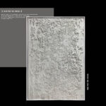 Skim Over The Surface Wholesale Customized Abstract Wall Art Wabi Sabi Hotel Wall Art 100% Handmade 3D Texture Gypsum Painting