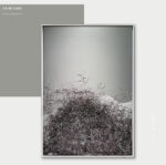 Life And Silence Wholesale Customized Abstract Wall Art Wabi Sabi Hotel Wall Art 100% Handmade 3D Texture Gypsum Painting