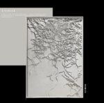 Vein Weaving Wholesale Customized Abstract Wall Art Wabi Sabi Hotel Wall Art 100% Handmade 3D Texture Gypsum Painting