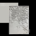 Vein Weaving Wholesale Customized Abstract Wall Art Wabi Sabi Hotel Wall Art 100% Handmade 3D Texture Gypsum Painting