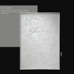 The Black Meadow Wholesale Customized Abstract Wall Art Wabi Sabi Hotel Wall Art 100% Handmade 3D Texture Gypsum Painting