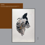 Pleated Wholesale Customized Abstract Wall Art Wabi Sabi Hotel Wall Art 100% Handmade 3D Texture Gypsum Painting - 图片 3