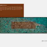 Jumping Letters Wholesale Customized Abstract Wall Art Wabi Sabi Hotel Wall Art 100% Handmade 3D Texture Gypsum Painting