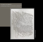 The Marks Of Wind Erosion Wholesale Customized Abstract Wall Art Wabi Sabi Hotel Wall Art 100% Handmade 3D Texture Gypsum Painting - 图片 5