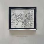 Ramie White Wholesale Customized Abstract Wall Art Wabi Sabi Hotel Wall Art 100% Handmade 3D Texture Gypsum Painting