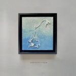 Vase Elegance Wholesale Customized Abstract Wall Art Wabi Sabi Hotel Wall Art 100% Handmade 3D Texture Gypsum Painting