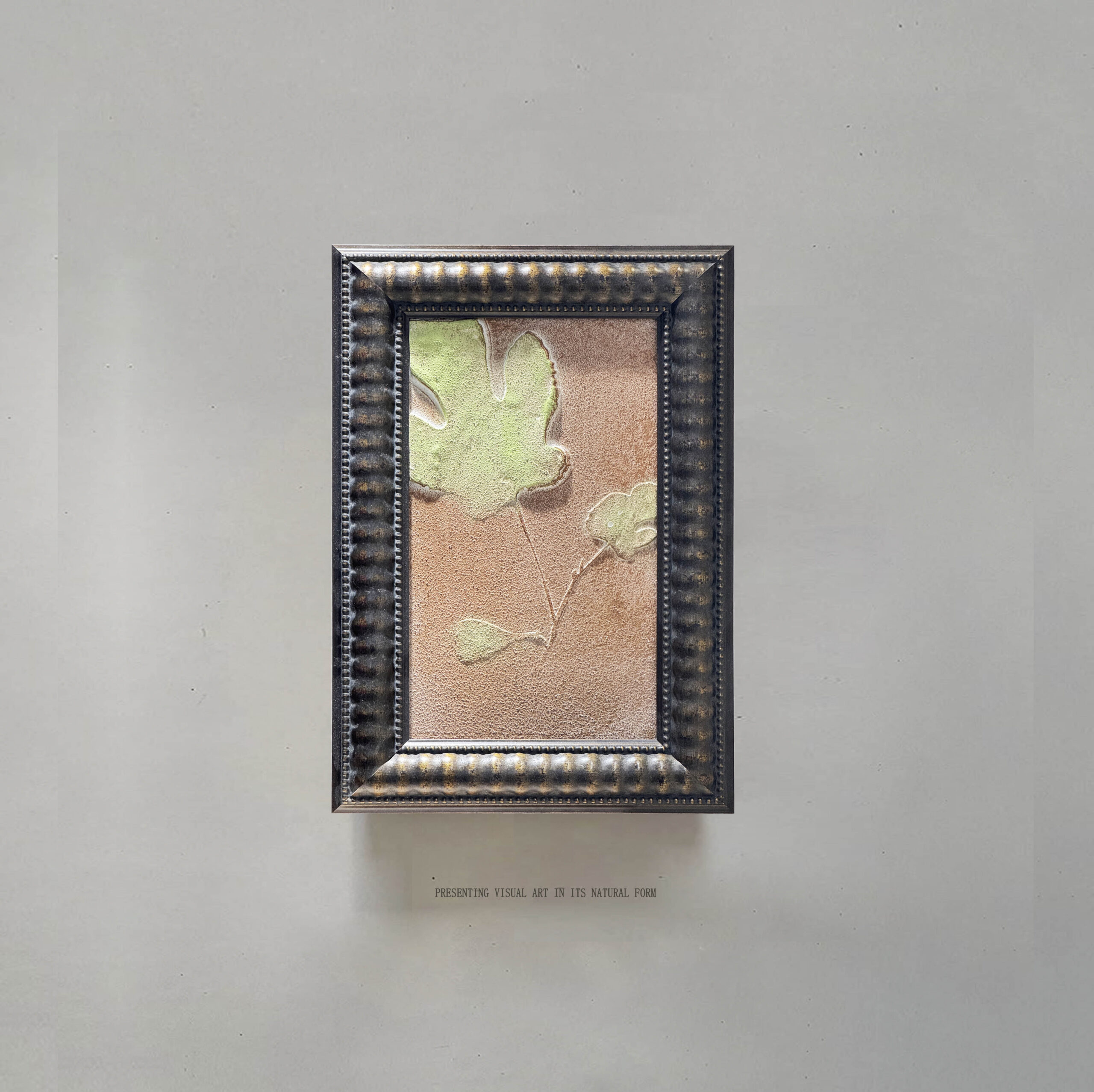 Screenshot Fig Wholesale Customized Abstract Wall Art Wabi Sabi Hotel Wall Art 100% Handmade 3D Texture Gypsum Painting - 图片 1