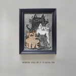The Cat Family Wholesale Customized Abstract Wall Art Wabi Sabi Hotel Wall Art 100% Handmade 3D Texture Gypsum Painting