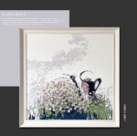 Summer Flowering Wholesale Customized Abstract Wall Art Wabi Sabi Hotel Wall Art 100% Handmade 3D Texture Gypsum Painting
