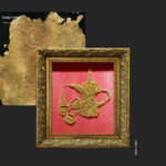 Dallah Wholesale Customized Abstract Wall Art Wabi Sabi Hotel Wall Art 100% Handmade 3D Texture Gypsum Painting