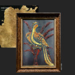 Gilded Simurgh Wholesale Customized Abstract Wall Art Wabi Sabi Hotel Wall Art 100% Handmade 3D Texture Gypsum Painting